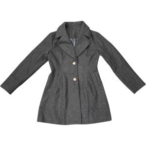 imageAllegra K Womens Elegant Overcoat Notched Shawl Collar Single Breasted Outerwear Winter Long CoatDark Grey