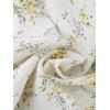 imageAllegra K Ditsy Floral Blouse for Womens Lace Trim V Neck Chiffon Elegant TopBeige