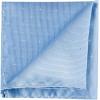 imageAllegra K Mens Pocket Squares Classic Satin Polka Dots Solid Color Handkerchiefs for Wedding BusinessSky Blue