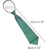 imageAllegra K Mens PreTied Zipper Tie Solid Color Formal Casual Adjustable 8cm Wide TiePeacock Green