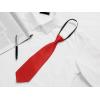imageAllegra K Mens PreTied Zipper Tie Solid Color Formal Casual Adjustable 8cm Wide TieRed