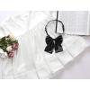 imageAllegra K PreTied Bowknot Bow Tie for Women Adjustable Bowtie Solid ColorBlack