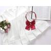 imageAllegra K PreTied Bowknot Bow Tie for Women Adjustable Bowtie Solid ColorRed