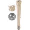 imageAllegra K Womens Chunky Heels Bling Rhinestone Over the Knee High BootsBeige