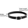 imageAllegra K Womens Elastic Detachable Buckle Shoe Ankle Straps Belt Band for HeelsLeather Black