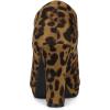 imageAllegra K Womens Platform Round Toe Chunky Heelss Ankle BootiesLeopard