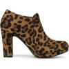 imageAllegra K Womens Platform Round Toe Chunky Heelss Ankle BootiesLeopard