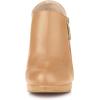 imageAllegra K Womens Platform Round Toe Chunky Heelss Ankle BootiesNude