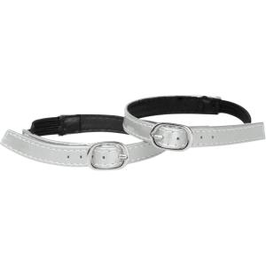 imageAllegra K Womens Elastic Detachable Buckle Shoe Ankle Straps Belt Band for HeelsSilver