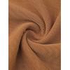 imageAllegra K Mesh Top Women Sheer Long Sleeve Mock Neck Slim Fit Shirts Trendy Fall Outfit Ruched Going Out TopsBrown
