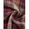imageAllegra K Plaid Dress for Women Ruffled Sleeveless Vintage Tie Waist ALine Pinafore Overall DressesRed Black