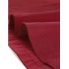 imageAllegra K Strapless Tube Mini Dresses for Womens Flare Solid Cocktail Party DressWine Red