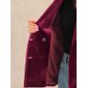 imageAllegra K Velvet Blazers for Womens Notched Lapel Long Sleeve Double Breasted Blazer JacketDark Red