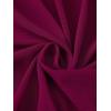 imageAllegra K Womens 34 Sleeve Sheer Mesh Shrug Open Front Cropped Bolero CardiganBurgundy