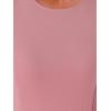 imageAllegra K Womens Cap Sleeves Round Neck Tiered Ruffled Hem Above Knee DressDark Pink