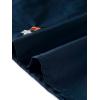 imageAllegra K Womens Casual Shirt Dress Long Sleeve Half Placket Embroidered Floral Mini DressesNavy Blue