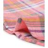 imageAllegra K Womens Cotton Classic Button Down Western Plaid ShirtLight Pink