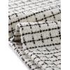 imageAllegra K Womens Elegant Vintage Button Front V Neck Plaid Tweed Overalls Pinafore DressWhite