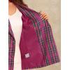 imageAllegra K Womens Notched Lapel Double Breasted Work Formal Blazer JacketHot Pink
