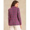 imageAllegra K Womens Notched Lapel Double Breasted Work Formal Blazer JacketHot Pink