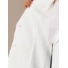imageAllegra K Womens Notched Lapel Double Breasted Work Formal Blazer JacketWhitesolid