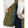 imageAllegra K Womens Notched Lapel Double Breasted Work Formal Blazer JacketYellow Green