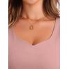 imageAllegra K Womens Party Sexy Dress Sleeveless Sweetheart Neck Cocktail Fit and Flare A Line Swing Tank Mini DressesPink