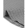 imageAllegra K Womens Plaid Dress Sleeveless Fit and Flare Houndstooth Work DressesBlack Houndstooth