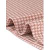 imageAllegra K Womens Plaid Dress Sleeveless Fit and Flare Houndstooth Work DressesPink Houndstooth