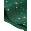imageAllegra K Womens Printed Dress Summer 2025 Casual Square Neck Short Sleeve Fit and Flare DressesDark Greenstars