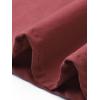 imageAllegra K Womens Shirt Dress Button Down 34 Sleeve School Work Mini Casual ShirtdressesBurgundy