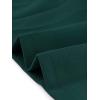 imageAllegra K Womens Sleeveless Pleated Dress Ruffle Hem Crew Neck Tank Knitted Elegant Midi DressesDark Green