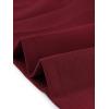 imageAllegra K Womens Sleeveless Pleated Dress Ruffle Hem Crew Neck Tank Knitted Elegant Midi DressesDark Red