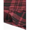imageAllegra K Womens Tartan Plaid High Waist Belted Vintage ALine Midi SkirtBlack Red