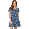 Blue-floral