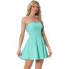 imageAllegra K Womens Sexy Strapless Party Dress Sweetheart Neck Off Shoulder Sleeveless Mini DressMint Green