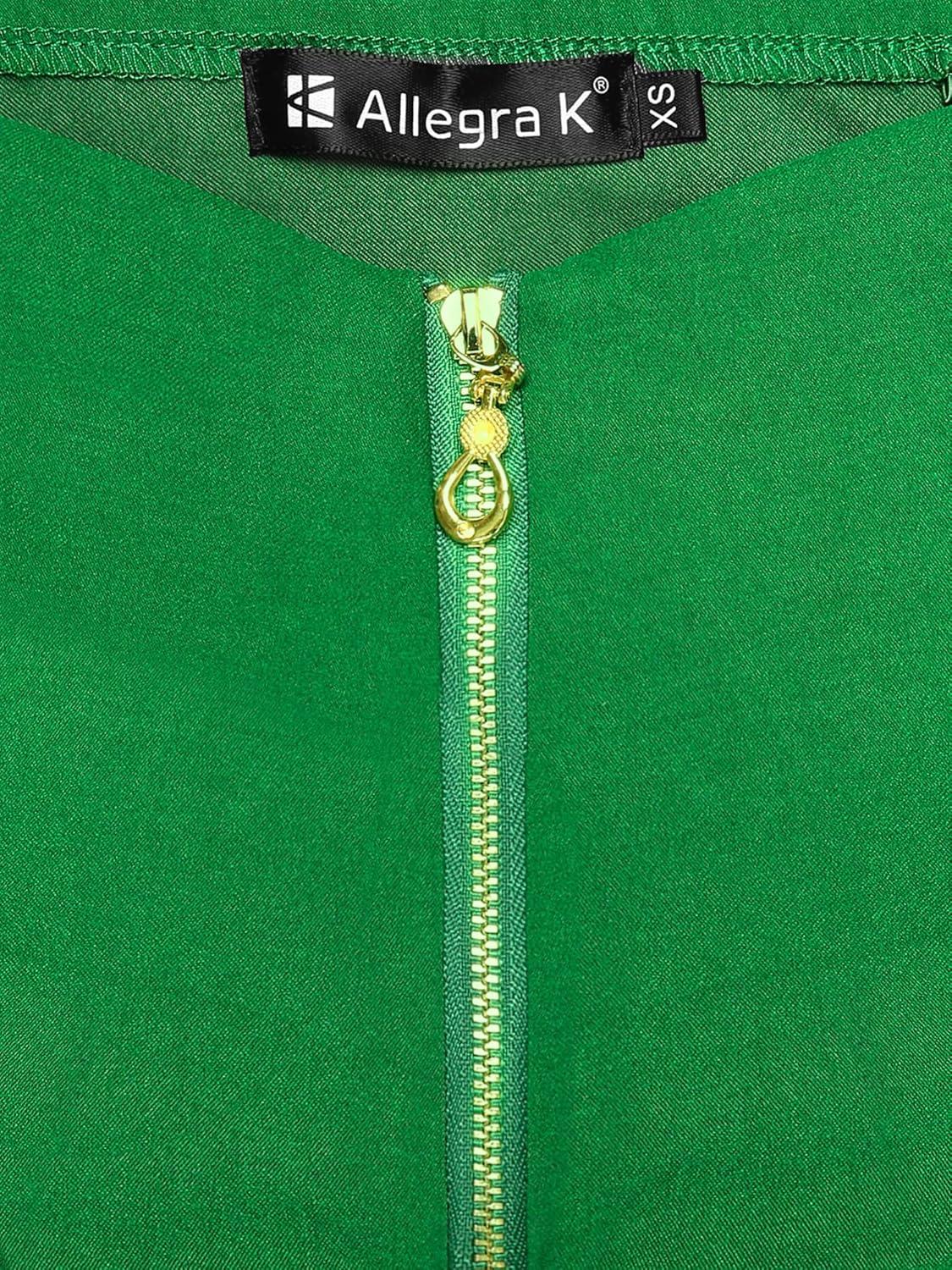 imageAllegra K Womens Sexy Strapless Party Dress Sweetheart Neck Sleeveless Mini Tube Top DressesGreen