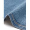 imageAllegra K Denim Jean Skirt for Womens High Waist Bodycon Ruffles Fishtail SkirtsLight Blue