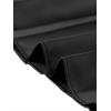 imageAllegra K Long Pleated Skirt for Womens Elastic High Waist with Belt Swing Aline Work Maxi SkirtBlack