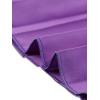 imageAllegra K Long Pleated Skirt for Womens Elastic High Waist with Belt Swing Aline Work Maxi SkirtPurple