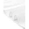 imageAllegra K Long Pleated Skirt for Womens Elastic High Waist with Belt Swing Aline Work Maxi SkirtWhite