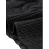 imageAllegra K Womens Casual Turtleneck Sweaters Mock Neck Twist Sleeveless Vests Knit Pullover Sweater VestBlack