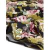imageAllegra K Womens Printed Skirt 2025 Weekend Trendy Summer Chiffon Ruffle Tiered Flowy Midi SkirtsBlack Pinkfloral