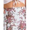 imageAllegra K Womens Printed Skirt 2025 Weekend Trendy Summer Chiffon Ruffle Tiered Flowy Midi SkirtsGreyfloral