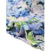 imageAllegra K Womens Printed Skirt 2025 Weekend Trendy Summer Chiffon Ruffle Tiered Flowy Midi SkirtsNavy Bluefloral