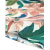 imageAllegra K Womens Printed Skirt 2025 Weekend Trendy Summer Chiffon Ruffle Tiered Flowy Midi SkirtsWhite Pinkfloral