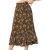 Brown-floral