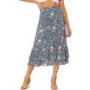 Dusty Blue-floral