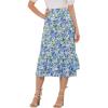 Navy Blue-floral