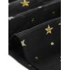 imageAllegra K Casual Chiffon Midi Dress for Womens Sleeveless Smocked Waist Gilding Metallic Stars Party DressesBlack